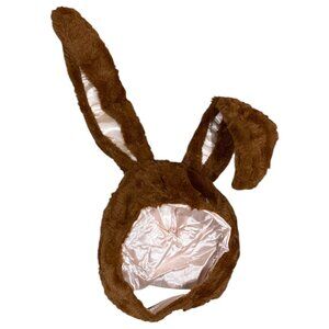 NEW Plush Bunny Ear Hat Movable Ears Rabbit Hat for Adult Easter Bunny Costume